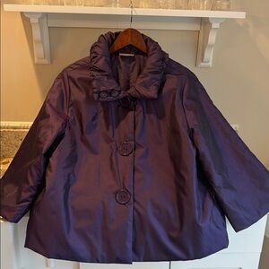 Elegant Purple Jacket -XL